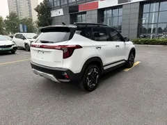 2023 Kia Seltos 1.5L CVT Premium, белый — фото 6