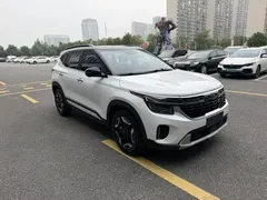 2023 Kia Seltos 1.5L CVT Premium, белый — фото 8