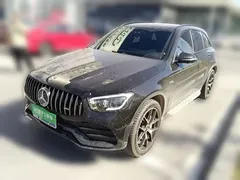 2020 Mercedes-Benz GLC AMG 43 4MATIC, чёрный — фото 1