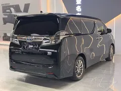 2021 Toyota Vellfire Hybrid 2.5L HV Premium, чёрный — фото 11