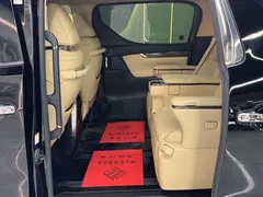 2021 Toyota Vellfire Hybrid 2.5L HV Premium, чёрный — фото 18