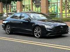 2020 Hyundai Sonata 380TGDi AT TOP Flagship, чёрный — фото 3