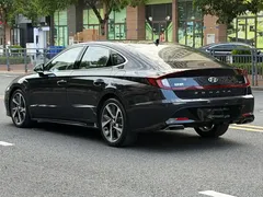 2020 Hyundai Sonata 380TGDi AT TOP Flagship, чёрный — фото 4