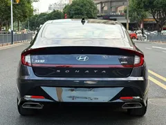 2020 Hyundai Sonata 380TGDi AT TOP Flagship, чёрный — фото 5