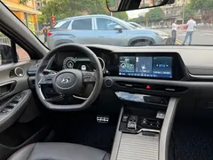 2020 Hyundai Sonata 380TGDi AT TOP Flagship, чёрный — фото 13