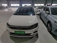 2021 Volkswagen Polo Plus 1.5L AT Panoramic, белый — фото 2