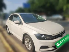 2021 Volkswagen Polo Plus 1.5L AT Panoramic, белый — фото 3