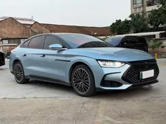 2023 BYD Han PHEV Champion 121KM Premium, синий — фото 3