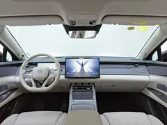 2025 BYD Han L DM-i PHEV 200km Lidar Flagship, чёрный — фото 17
