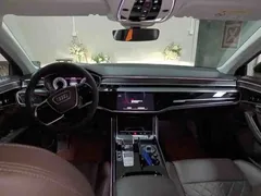 2021 Audi A8L 50 TFSI quattro Comfort, чёрный — фото 4