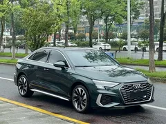 2023 Audi A3 L Limousine 35 TFSI Fashion Sport, зелёный — фото 3