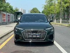2022 Audi A3L Limousine 35 TFSI Sport, зелёный — фото 2