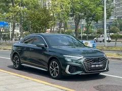 2022 Audi A3L Limousine 35 TFSI Sport, зелёный — фото 3