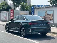 2022 Audi A3L Limousine 35 TFSI Sport, зелёный — фото 5