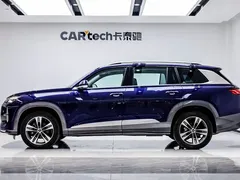 2023 Audi Q6 45 TFSI quattro Qiyun Yulin Package, синий — фото 3