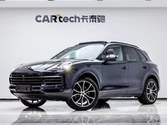 2023 Porsche Cayenne E-Hybrid 2.0T PHEV Platinum, синий — фото 1