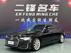 2021 Audi A6L 45 TFSI Sport, чёрный — фото 1