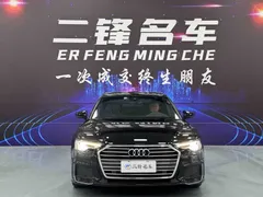 2021 Audi A6L 45 TFSI Sport, чёрный — фото 2