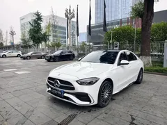 2023 Mercedes-Benz C-Class C 260 L Sport, белый — фото 1