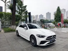 2023 Mercedes-Benz C-Class C 260 L Sport, белый — фото 3