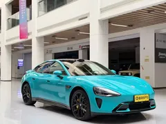 2024 Xiaomi SU7 4WD Long Range Advanced ADAS Max, синий — фото 3