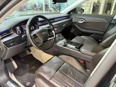 2024 Audi A8L 45 TFSI quattro Luxury, чёрный — фото 5