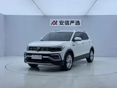 2022 Volkswagen T-Cross 1.5L AT Comfort, белый — фото 1