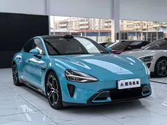 2024 Xiaomi SU7 4WD Long Range Advanced ADAS Max, синий — фото 3