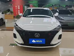 2021 Changan Eado PLUS Blue Whale NE 1.4T GDI DCT Flagship, белый — фото 2