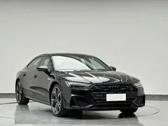 2024 Audi A7L 45TFSI quattro S-line Black Package, чёрный — фото 4