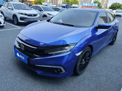 2019 Honda Civic 220TURBO CVT, синий — фото 1