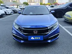 2019 Honda Civic 220TURBO CVT, синий — фото 2