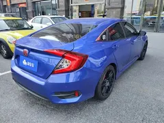 2019 Honda Civic 220TURBO CVT, синий — фото 3