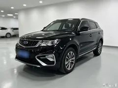 2021 Geely Atlas 1.8TD DCT 2WD Comfort, чёрный — фото 1