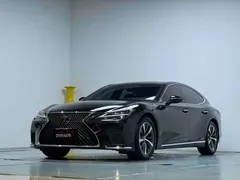 2021 Lexus LS 500h Excellence, чёрный — фото 2