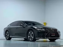2021 Lexus LS 500h Excellence, чёрный — фото 4