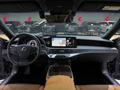 2021 Lexus LS 500h Excellence, чёрный — фото 11