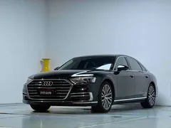 2022 Audi A8L 50 TFSI quattro Comfort Collector's Edition, чёрный — фото 2