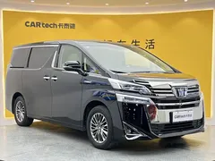 2021 Toyota Vellfire Hybrid 2.5L HV Premium, чёрный — фото 2