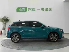 2022 Audi Q2L 35 TFSI Fashion Sport, синий — фото 6
