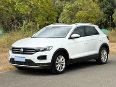 2022 Volkswagen T-Roc 280TSI DSG 2WD R-Line Pro PLUS, белый — фото 1