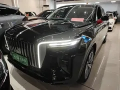 2021 Hongqi E-HS9 460km Qixiang 6-Seat, чёрный — фото 3