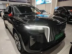 2021 Hongqi E-HS9 460km Qixiang 6-Seat, чёрный — фото 4
