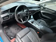 2022 Audi A7 45 TFSI, белый — фото 7