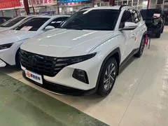 2023 Hyundai Tucson L 1.5T AT 2WD GLX Elite, белый — фото 3