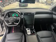 2023 Hyundai Tucson L 1.5T AT 2WD GLX Elite, белый — фото 6