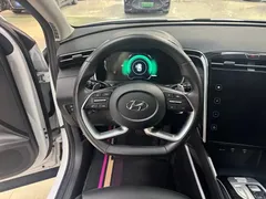 2023 Hyundai Tucson L 1.5T AT 2WD GLX Elite, белый — фото 7