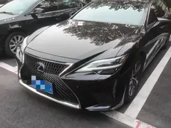 2021 Lexus LS 500h Excellence, чёрный — фото 3