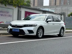 2022 Honda Civic 180TURBO CVT Shangdong, белый — фото 1
