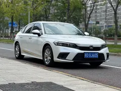2022 Honda Civic 180TURBO CVT Shangdong, белый — фото 3